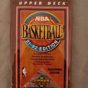 1991-92 upper deck inaugural edition single packs